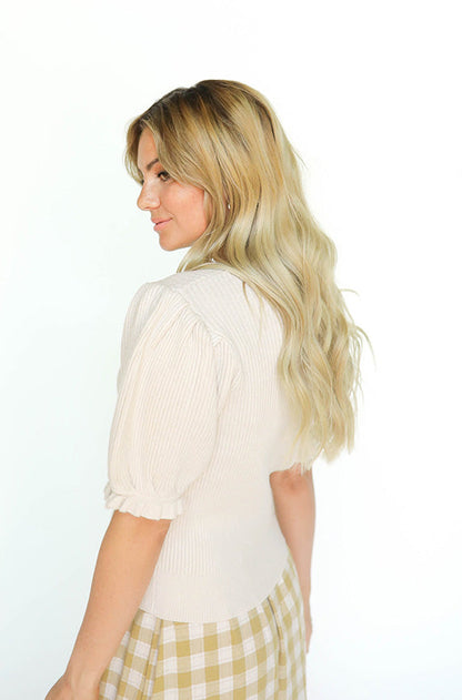 Begin Again Beige Sweater - FINAL FEW