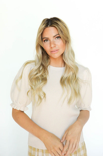 Begin Again Beige Sweater - FINAL FEW