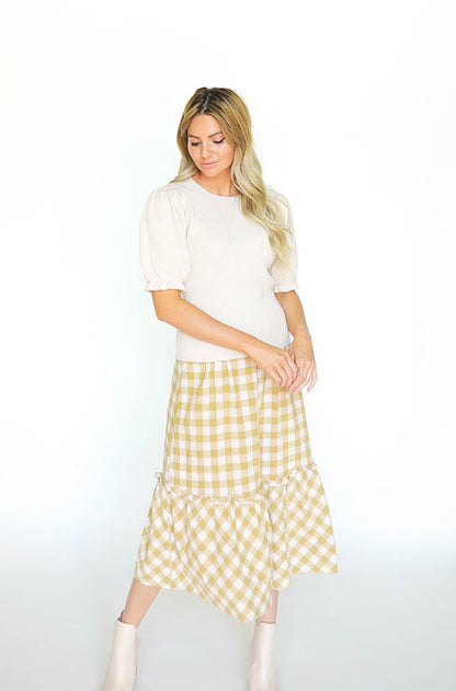 Begin Again Beige Sweater - FINAL FEW