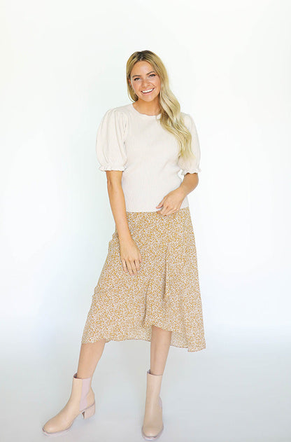 Begin Again Beige Sweater - FINAL FEW