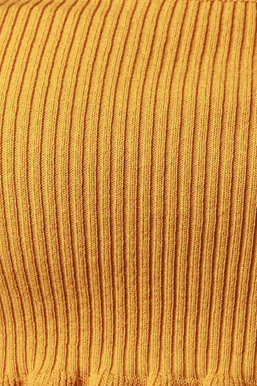 Rib Knit Ruffle Bardot Crop Top and Leggings Set