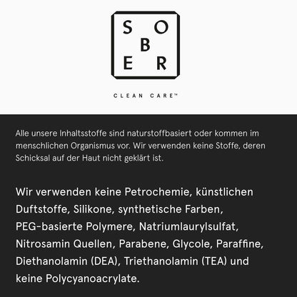 Gentle Facial Cleanser | Gesichtsreiniger - sober